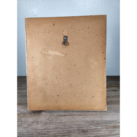 ANTIQUE French Plaster Botanical Frame 8x10 Cream & Gold Gilt early 1800s - Picture 6 of 8